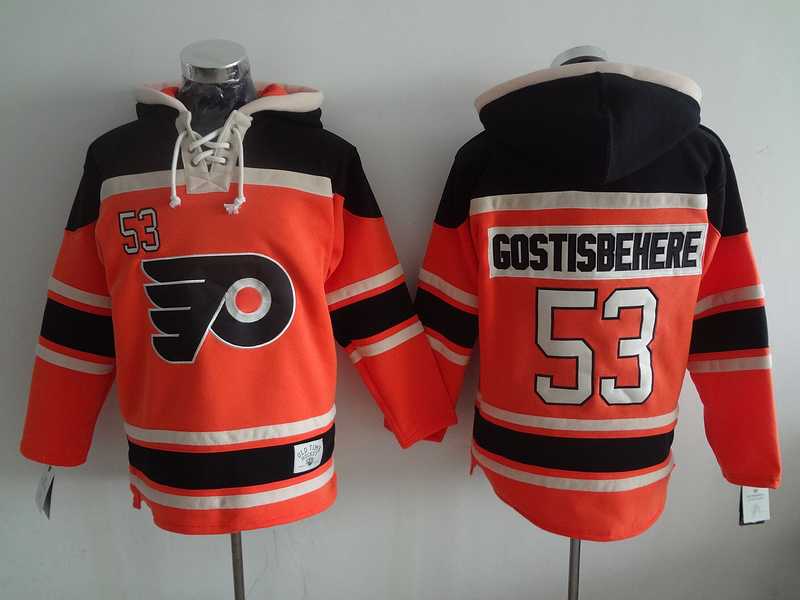 Philadelphia Flyers #53 Gostisbehere Orange Stitched Hoodie,We sell and wholesale Philadelphia Flyers #53 Gostisbehere Orange Stitched Hoodie on line form chian!